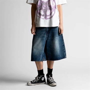 Wasted Paris Faded Casper Short Vintage Blue